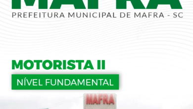 Apostila Motorista Mafra SC 2024