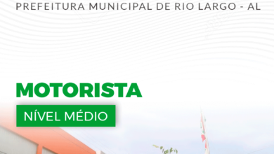 Apostila Motorista Rio Largo AL 2024