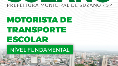 Apostila Motorista de Transporte Escolar Suzano SP 2024