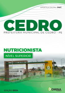 Apostila Nutricionista Cedro PE 2024