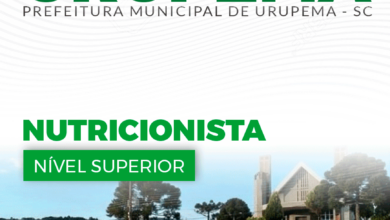 Apostila Nutricionista Urupema SC 2024