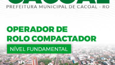 Apostila Operador de Rolo Compactador Cacoal RO 2024