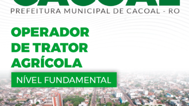 Apostila Operador de Trator Agrícola Cacoal RO 2024