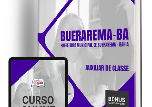 Apostila Prefeitura de Buerarema – BA 2024 – Auxiliar de Classe