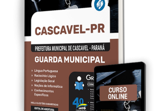 Apostila Prefeitura de Cascavel – PR 2024 – Guarda Municipal