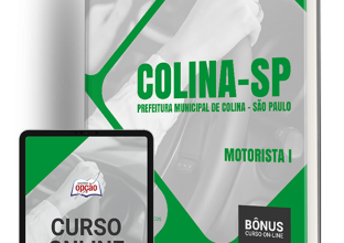 Apostila Prefeitura de Colina – SP 2024 – Motorista I