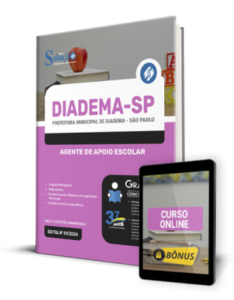 Apostila Prefeitura de Diadema – SP 2024 – Agente de Apoio Escolar