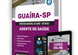 Apostila Prefeitura de Guaíra – SP 2024 – Agente de Saúde