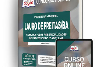 Apostila Prefeitura de Lauro de Freitas – BA – Comum Professor Municipal (6º ao 9º ano)