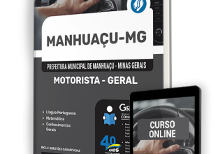 Apostila Prefeitura de Manhuaçu – MG 2024 – Motorista – Geral