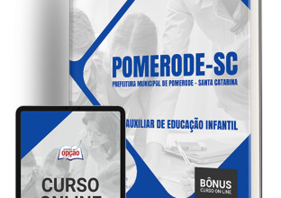 Apostila Prefeitura de Pomerode – SC 2024 – Auxiliar de Educação Infantil