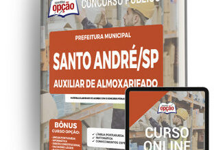 Apostila Prefeitura de Santo André – SP – Auxiliar de Almoxarifado