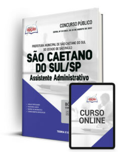 Apostila Prefeitura de São Caetano do Sul – SP – Assistente Administrativo