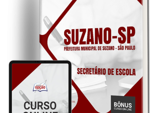 Apostila Prefeitura de Suzano – SP 2024 – Secretário de Escola