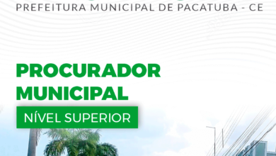 Apostila Procurador Municipal Pacatuba CE 2024