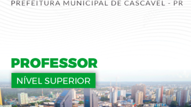 Apostila Professor Cascavel PR 2024