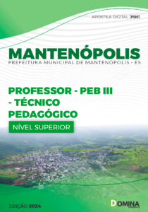 Apostila Professor Técnico Pedagógico Mantenópolis ES 2024