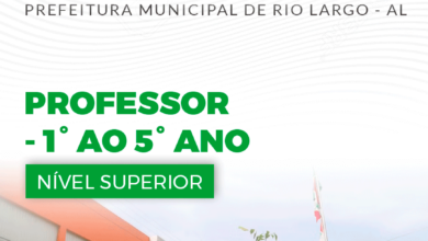 Apostila Professor de Anos Iniciais Rio Largo AL 2024