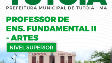 Apostila Professor de Artes Tutóia MA 2024