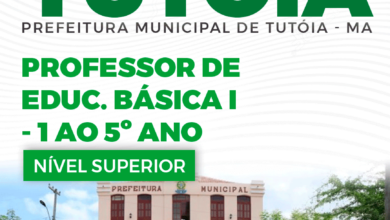 Apostila Professor de Educação Básica Tutóia MA 2024