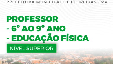 Apostila Professor de Educação Física Pedreiras MA 2024