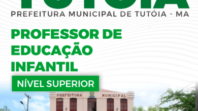 Apostila Professor de Educação Infantil Tutóia MA 2024