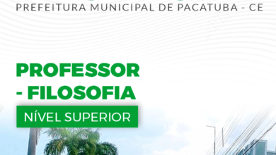 Apostila Professor de Filosofia Pacatuba CE 2024