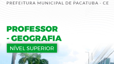 Apostila Professor de Geografia Pacatuba CE 2024