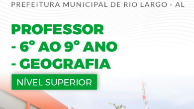 Apostila Professor de Geografia Rio Largo AL 2024