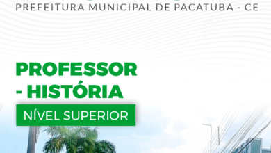 Apostila Professor de História Pacatuba CE 2024