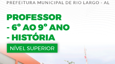 Apostila Professor de História Rio Largo AL 2024