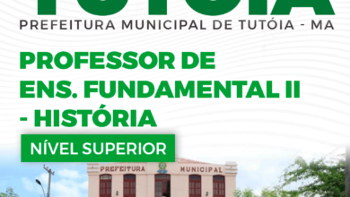 Apostila Professor de História Tutóia MA 2024