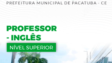 Apostila Professor de Inglês Pacatuba CE 2024