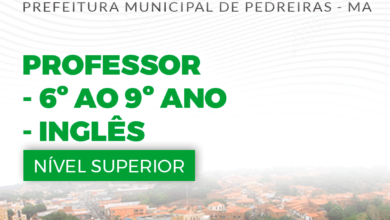 Apostila Professor de Inglês Pedreiras MA 2024