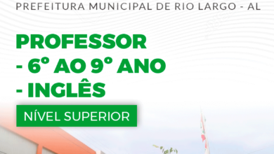 Apostila Professor de Inglês Rio Largo AL 2024