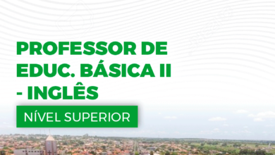 Apostila Professor de Inglês Santa Fé do Sul SP 2024