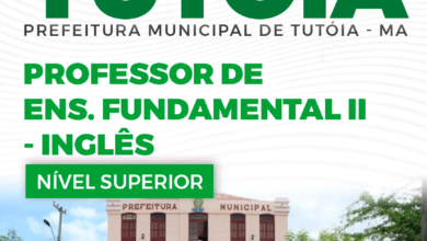 Apostila Professor de Inglês Tutóia MA 2024