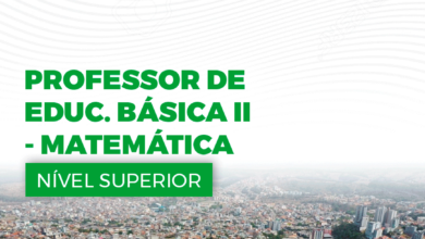 Apostila Professor de Matemática Conselheiro Lafaiete MG 2024