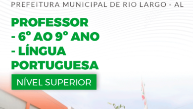 Apostila Professor de Português Rio Largo AL 2024