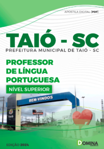 Apostila Professor de Português Taió SC 2024