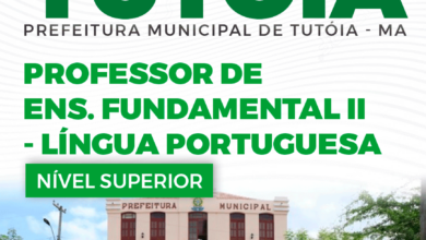 Apostila Professor de Português Tutóia MA 2024