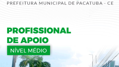 Apostila Profissional de Apoio Pacatuba CE 2024