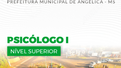 Apostila Psicólogo Angélica MS 2024