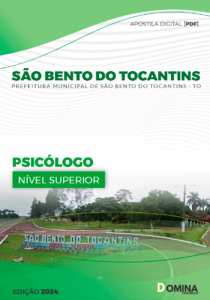 Apostila Psicólogo São Bento do Tocantins TO 2024