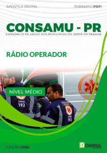 Apostila Rádio Operador CONSAMU PR 2024