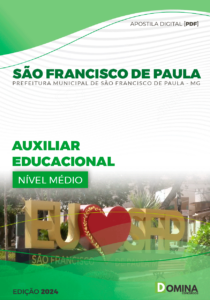 Apostila São Francisco de Paula MG 2024 Auxiliar Educacional