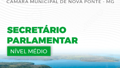 Apostila Secretário Parlamentar Câmara Nova Ponte MG 2024