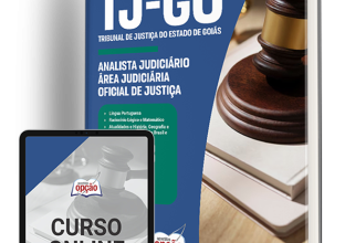 Apostila TJ-GO 2024 – Analista Judiciário – Área Judiciária – Oficial de Justiça