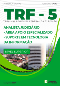 Apostila TRF 5 2024 Analista Judiciário Suporte Em Tecnologia Da Informação