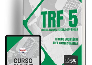 Apostila TRF-5 2024 – Técnico Judiciário – Área Administrativa